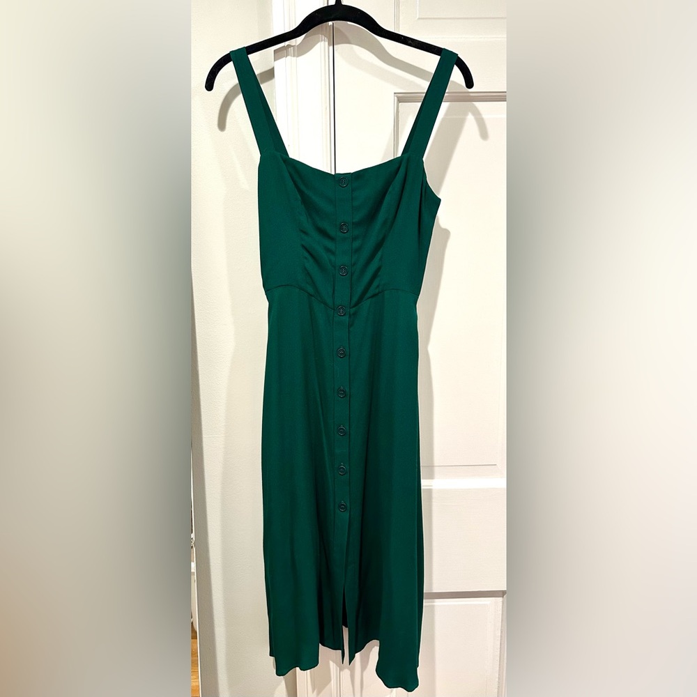 Reformation Persimmon Dress in green - Picture 2 of 7